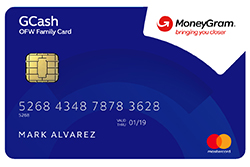 GCash MoneyGram card